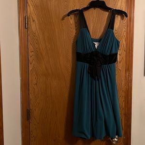 Teal dress
